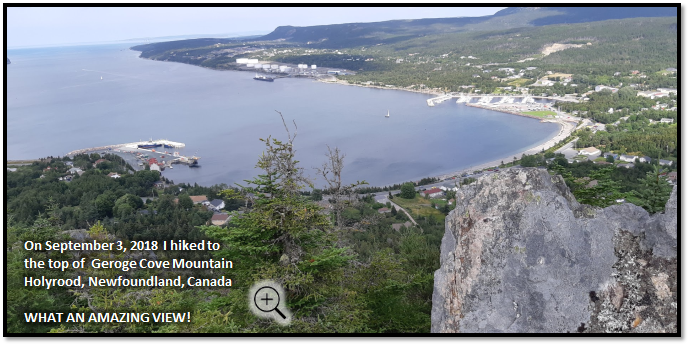 IMAGE: George Cove Mountain, Holyrood, Newfoundland, Canada