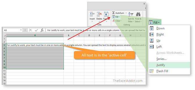 how to do text to rows in excel 2010