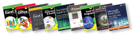 Recommended Excel 2019 Books