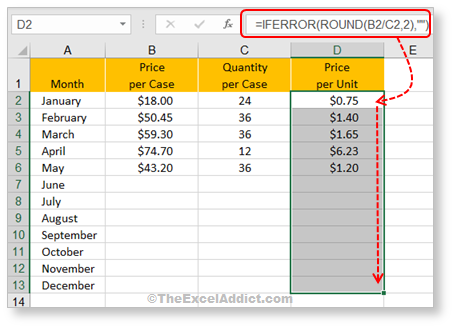 Hide Formula Errors With IFERROR Function in Microsoft Excel 2007 2010 2013 2016 2019 365