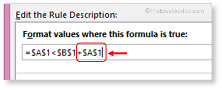 Moving Arrow Keys While Editing Formula Inserts Cell Reference in Microsoft Excel 2007 2010 2013 2016 2019 365