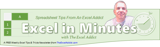 IMAGE: Excel In Minutes Tips and Tricks from The Excel Addict - Microsoft Excel 2003, 2007, 2010, 2013, 2016, 2019, 365