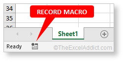 Record Macro Button in Microsoft Excel 2007 2010 2013 2016 2019 365