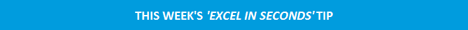 Excel in Seconds with TheExcelAddict.com